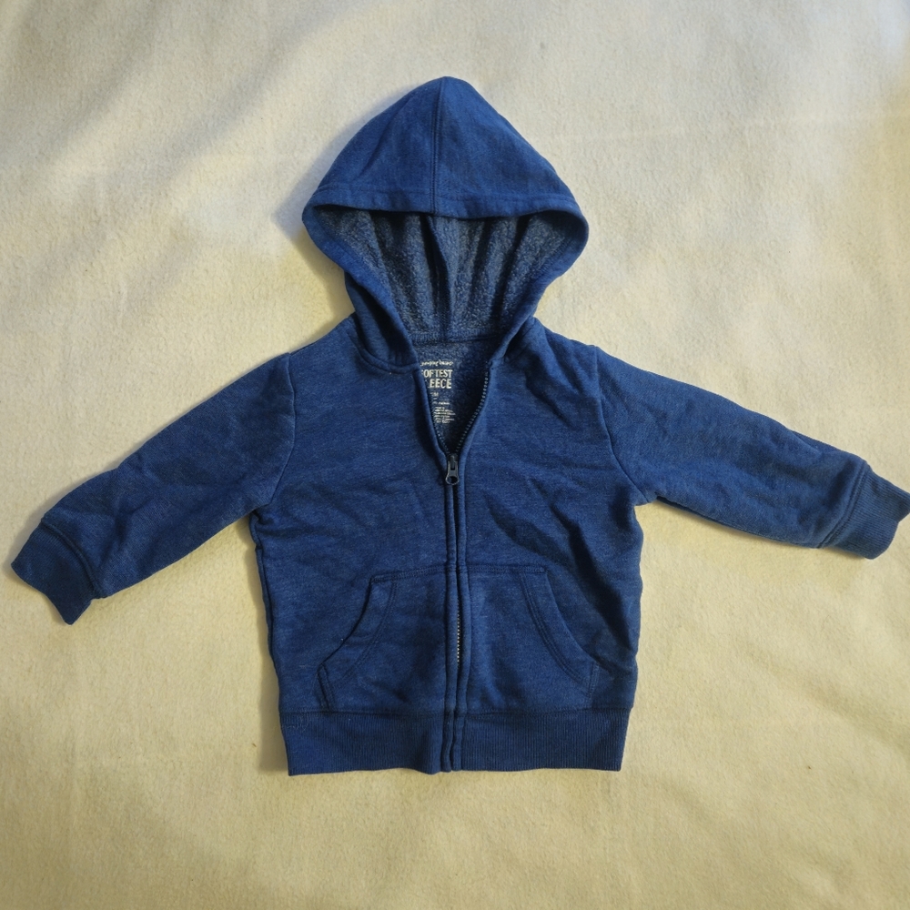 Jumping Beans Softest Fleece Zip Up Hoodie